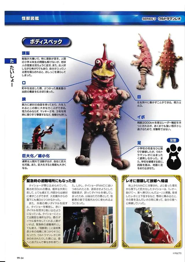 猫吃鱼，狗吃肉，奥特曼打小怪兽——盘点《雷欧奥特曼》的怪兽们