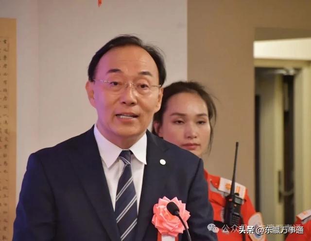 国航日韩支社车载移动AED捐赠项目启动仪式在东京举行