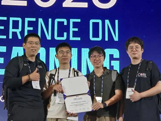 来自北京，全中国籍学者团队首次获得CoRL最高奖