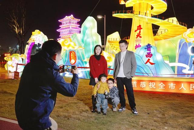 花市灯如昼！福清元宵灯会点亮，美如仙境！