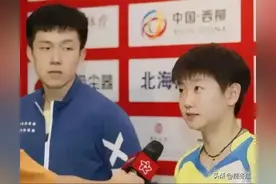 王楚钦眼中的孙颖莎：不同时期有不同看法！图片