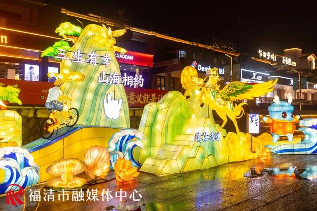 花市灯如昼！福清元宵灯会点亮，美如仙境！