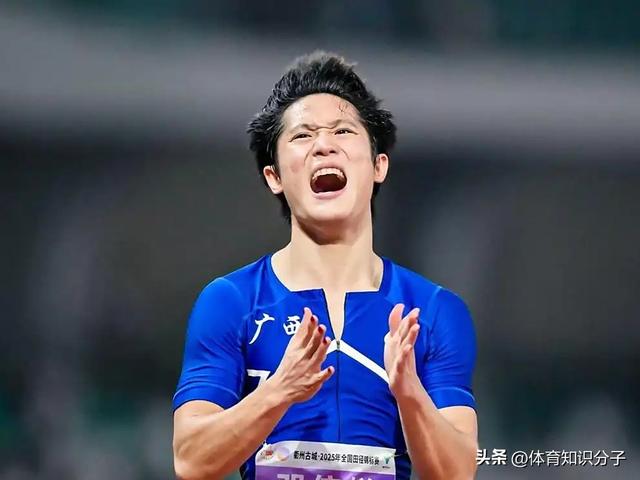 10秒06！历史第4人！22岁天才夺得100米冠军，苏炳添接班人崛起
