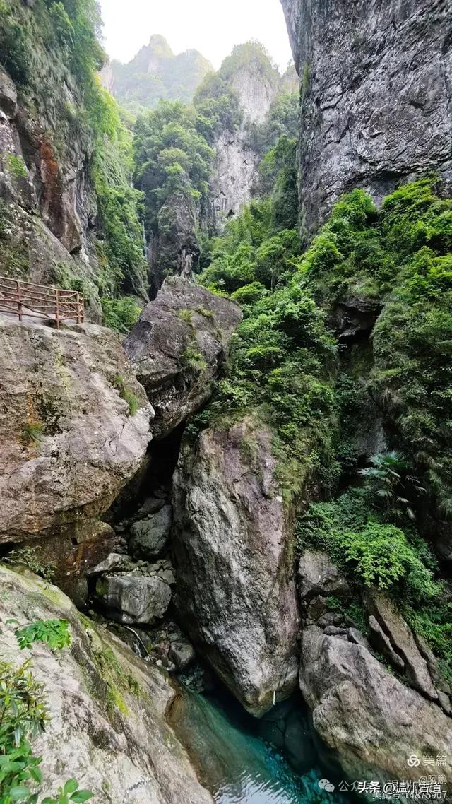 雁荡山百岗尖显胜门穿越,这条风光绝美的经典徒步线路你可去过