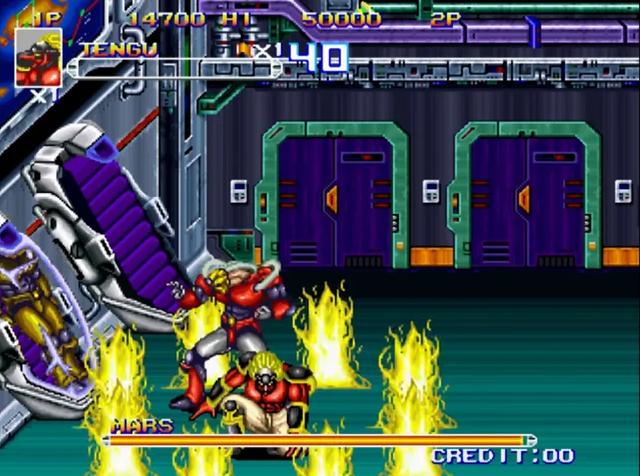 街机变身忍者,大美女竟与机械天狗配对?这游戏究竟讲述什么剧情