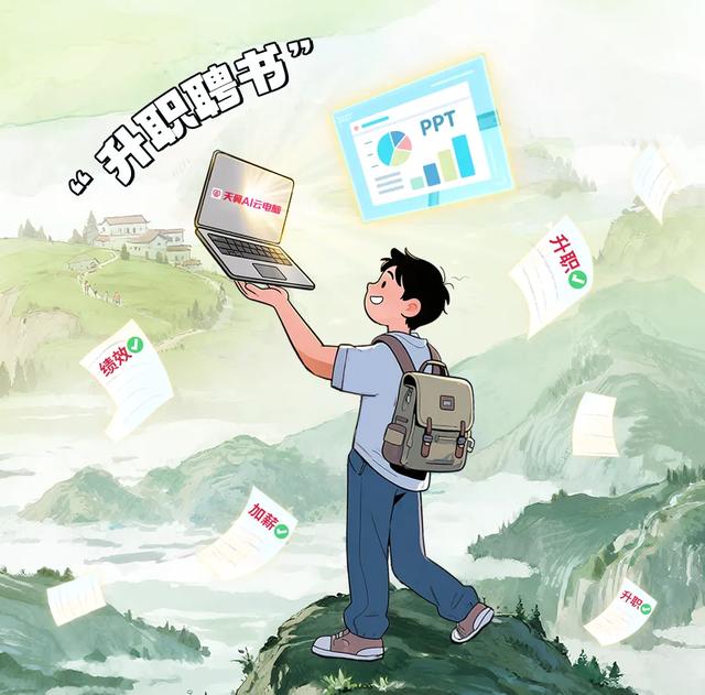 小长假回归，天翼AI云电脑助力职场人闯关取“真经”