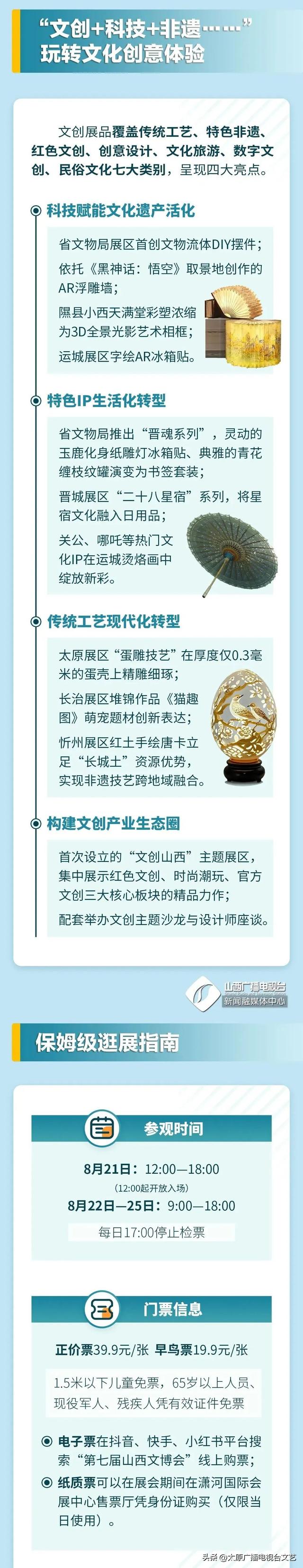 进入倒计时！第七届山西文博会保姆级逛展指南来啦！
