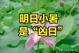 明日小暑是“凶日”，牢记：1不开、2不出、3不登，尊重传统图片