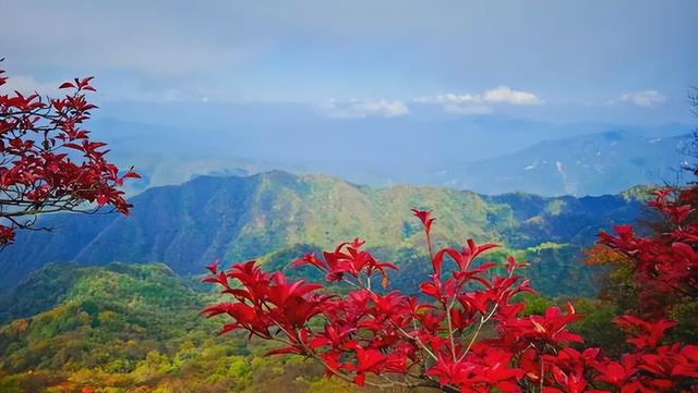 安康南宫山：五彩秋色惹人醉