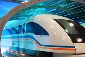 中国首条高速磁悬浮试车，日本发展10年才刚开头，美国更遥遥无期图片