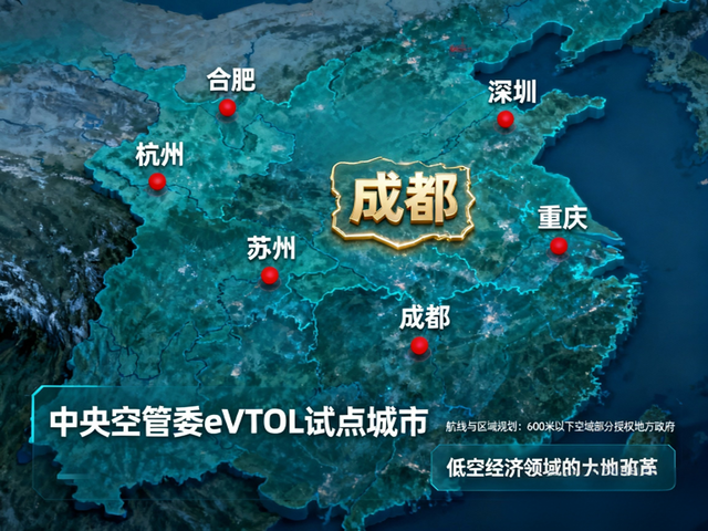 成都打响“空中出行”第一枪！全国首批飞行汽车试点背后的产业