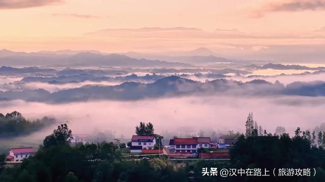 汉中版“千里江山图”终于被我拍到了！