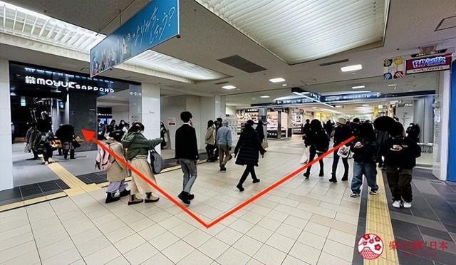 夜游札幌景点推荐「AOAO SAPPORO」水族馆：狸小路地下街直达