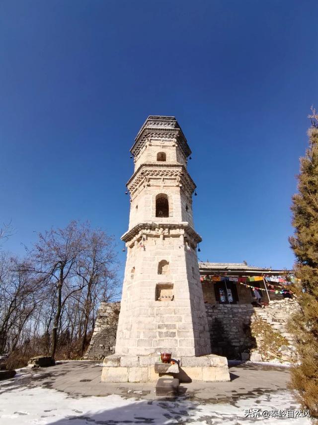 雪后初霁登顶嵯峨山，走荒野雪原，看千年悟空塔，感受历史的烟云