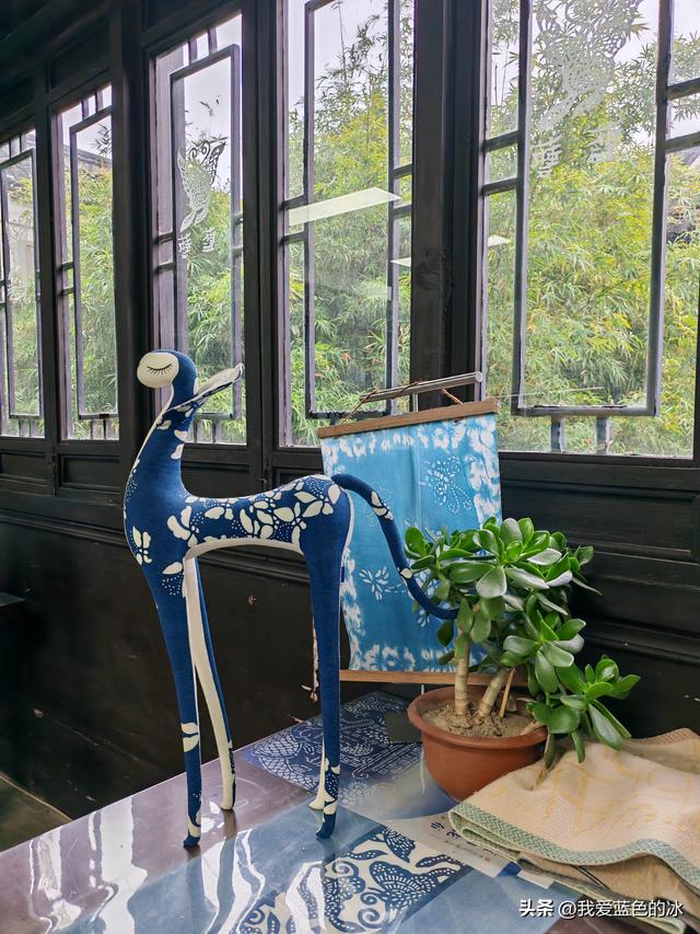 蓝印花布！在南通处处可见，它是这座城市的历史文化印记