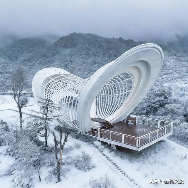 实拍！雪后淄博，秒变水墨仙境！这般古韵浪漫，怎能不心动🤩