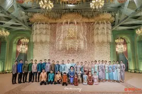 【组图】壕气逼人！柬埔寨富商千金出嫁，洪森亲王洪玛耐首相祝贺图片