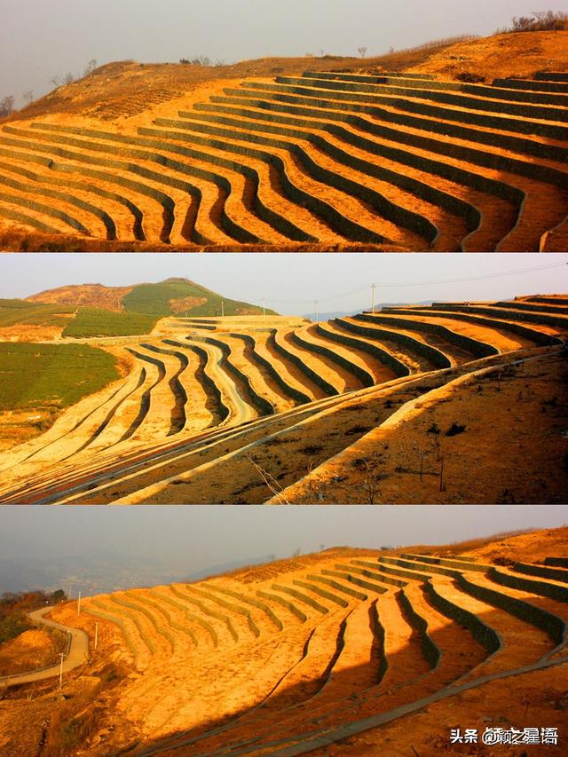 大岗山变迁，红土梯田变身为休闲旅游目的地