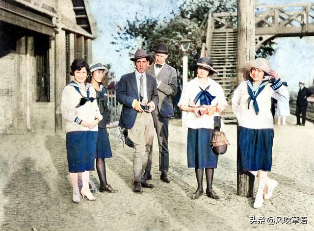 苏州昆山：1922年，一群在上海生活的洋人前往玉峰山游览时所见