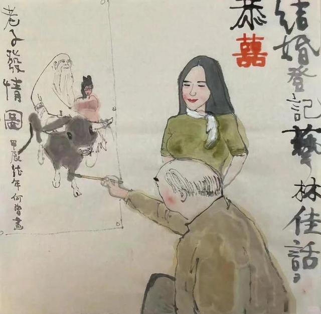 87岁范曾近况：他86岁娶的小50岁娇妻徐萌，如今已成他的晚年依靠