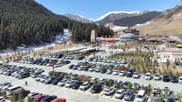 天祝：冰沟河畔享野趣 晴空映雪自在游