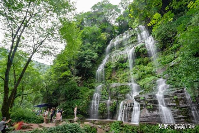 成都天台山5A级旅游景区打卡领奖牌开始啦！gogogo,马上冲！