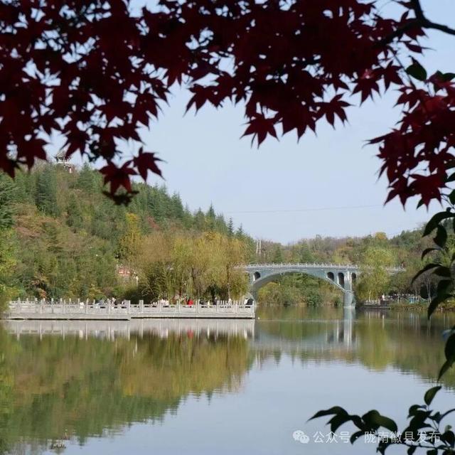 徽县泰湖，山水间的静谧风情