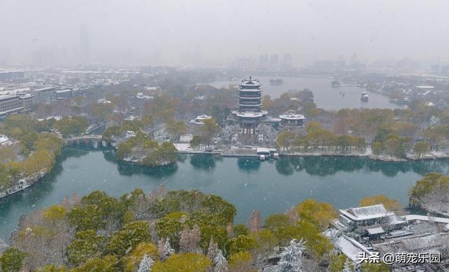 雪精灵造访济南城，趵突泉边遇奇迹，千佛山上现童话