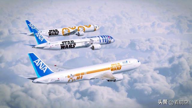 全日空退役波音787《星球大战》主题涂装机