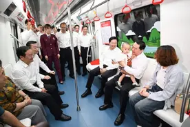 沈阳地铁1号线东延线开通运营 郝鹏王新伟出席开通仪式图片