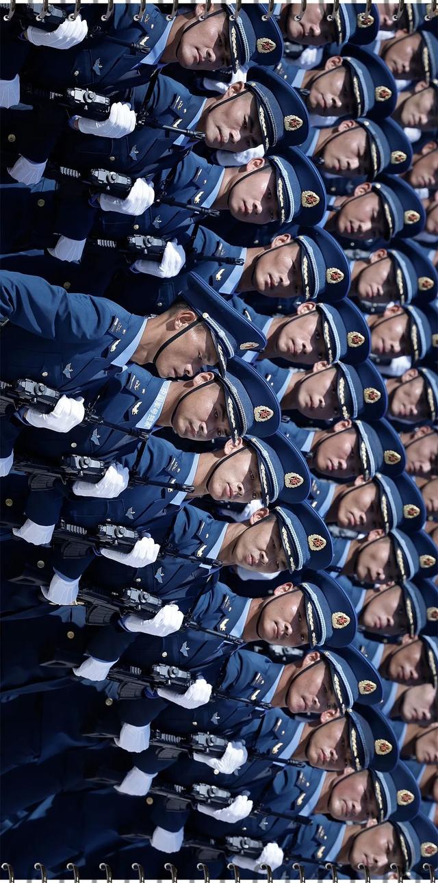 阅兵训练高清大图来了