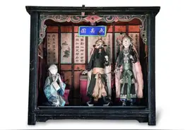 神奇文物｜平遥纱阁戏人：明烛高燃风影缭乱，一颦一笑演绎人生百态图片