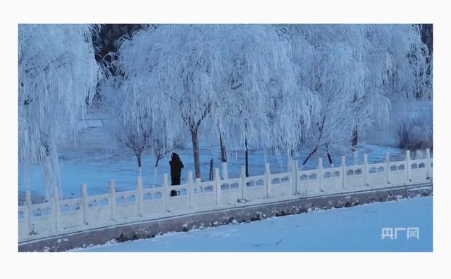 航瞰内蒙古|雾凇凝就冰雪秘境