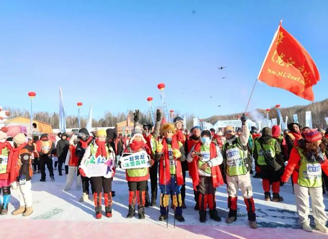 “冰超”·全国冬季徒步大会暨伊春冰雪森林穿越活动(五营站)启幕