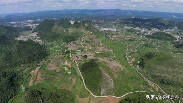环城贵阳花溪苗王坡越野大环线之青岩段达夯翁拢“冈仁波齐”风景