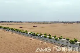 千亩麦田无人收割？安阳实现河南首家千亩无人农场小麦收割图片