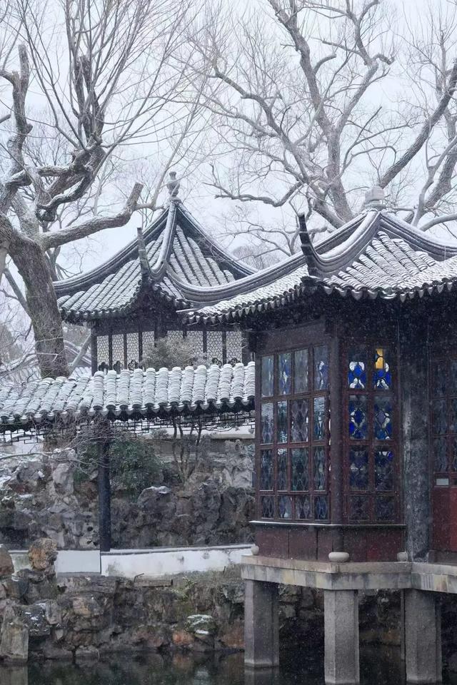 2026年的一场纯雪，让苏州一夜变成了姑苏！