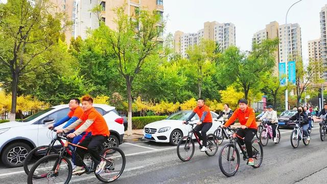 津门湖街2025年骑行活动启动