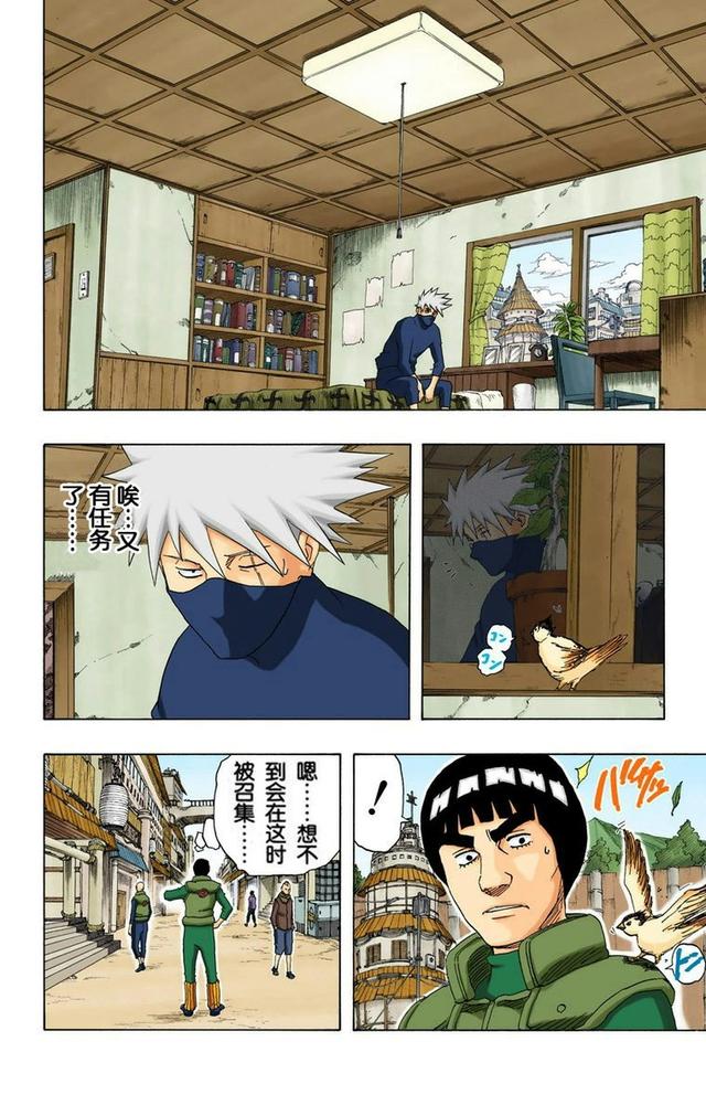 火影忍者彩漫 第二十卷 第五代火影纲手，鸣人佐助天台对决