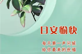 日安美图～生活中的美好 无处不在！午安图片每日更新，下午好问候图片