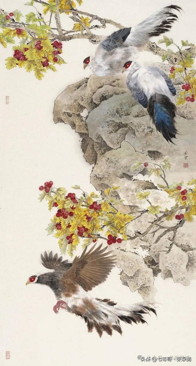 荣宝斋重磅推出杨若云大金袍画册——工笔花鸟藏尽自然灵秀