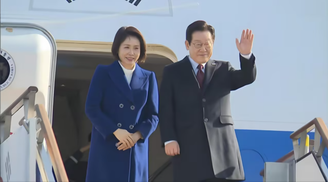 吃完了酒席，李在明启程离京，临走前终于对华改口	，一个时代告终