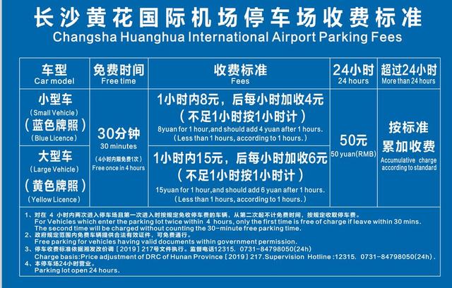 黄花机场附近停车攻略，黄花机场停车收费2025