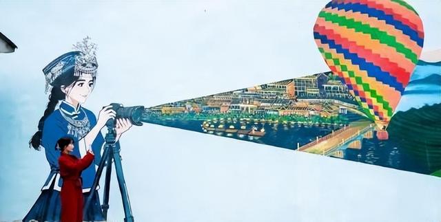 宣恩街头墙绘惊艳全网，冬日滑雪温泉，游客直呼太浪漫