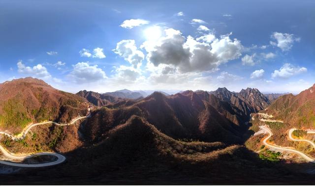 秋天的襄阳谷城 红彤彤金灿灿