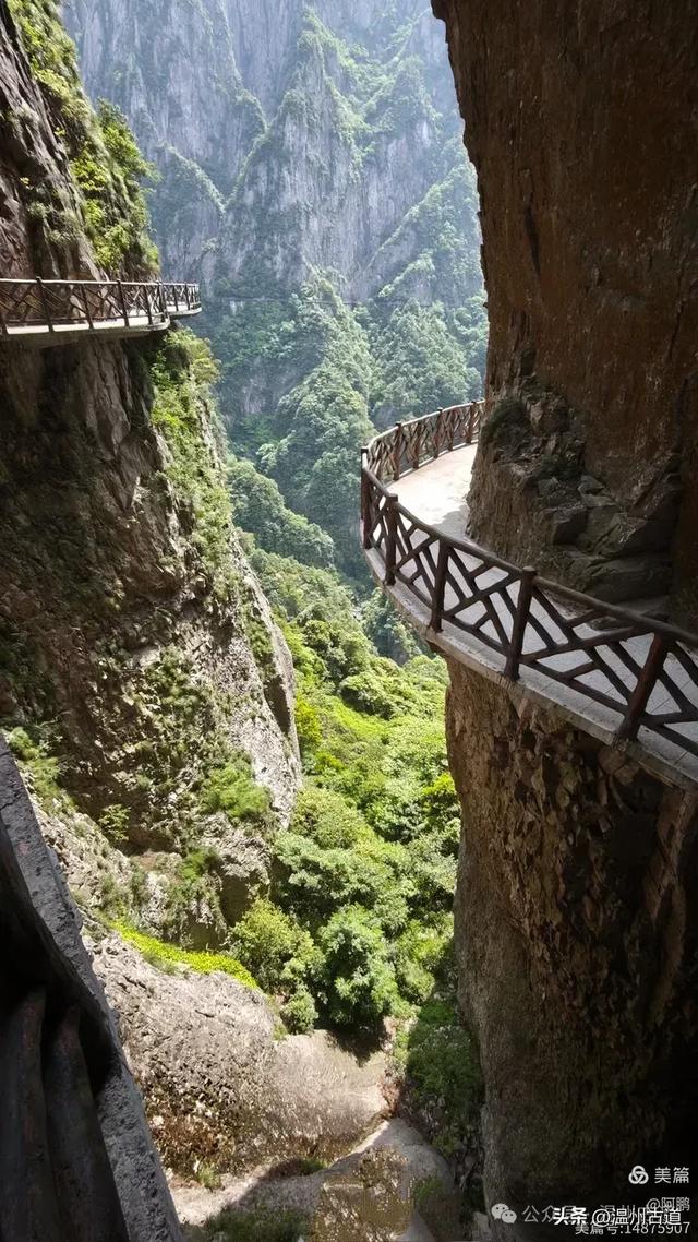 雁荡山百岗尖显胜门穿越,这条风光绝美的经典徒步线路你可去过