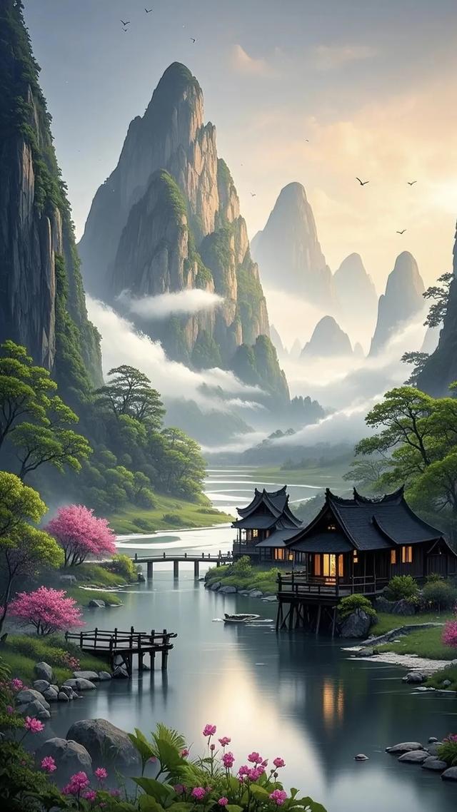 风景壁纸｜挽手山水，静养身心～