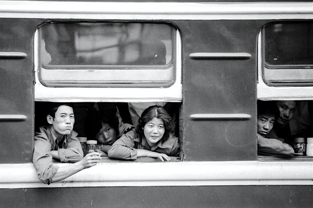 美国游客1983年中国行 少见的开平街景