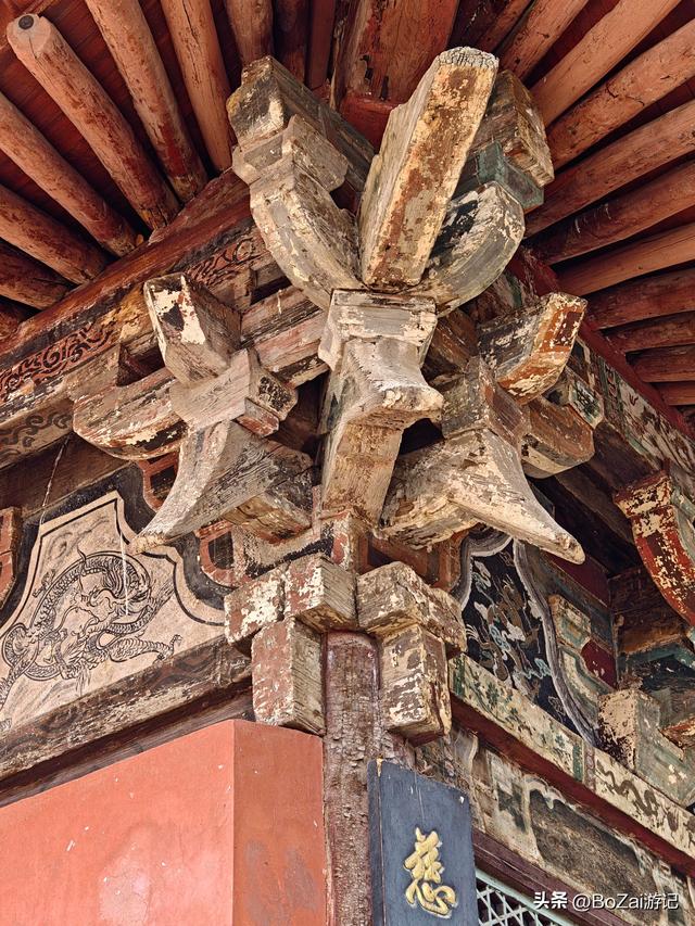 应县藏着国保级冷门，金代天宫藻井，梁思成盛赞绝无仅有