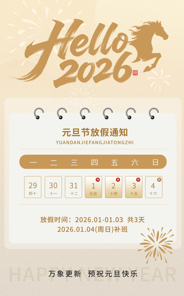 新岁游保山，福利抢先拿！2026元旦文旅活动大全！